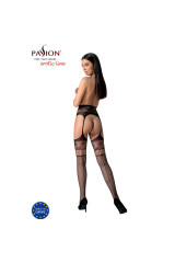 PASSION - S030 COLLANT CON REGGISENO NERO TAGLIA UNICA