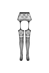 PASSION - S030 COLLANT CON REGGISENO NERO TAGLIA UNICA