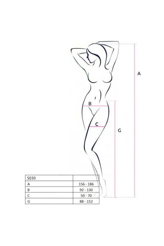 PASSION - S030 CALZE ROSSE CON GIARRETTIERA TAGLIA UNICA