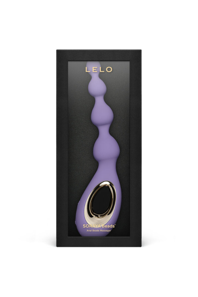 LELO - MASSAGGIATORE ANALE VIOLA CON PERLINE SORAYA
