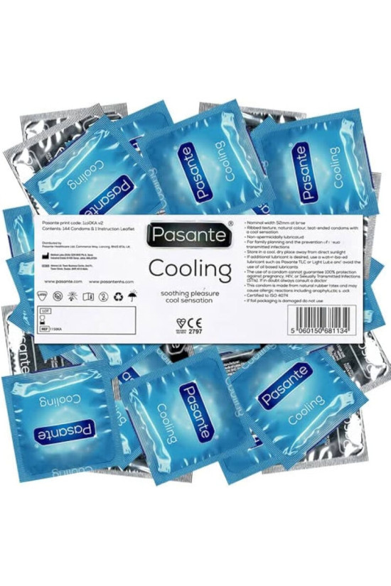 PASANTE - BUSTA DI PRESERVATIVI EFFETTO RAFFREDDANTE 144 UNIT