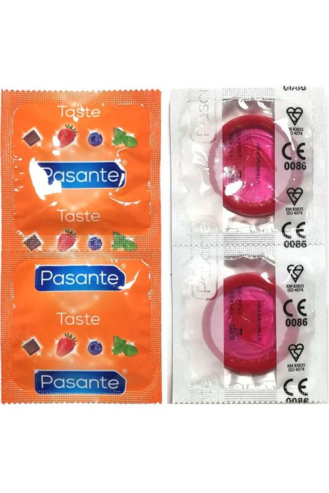 PASANTE - PRESERVATIVI GUSTO FRAGOLA BORSA 144 UNIT