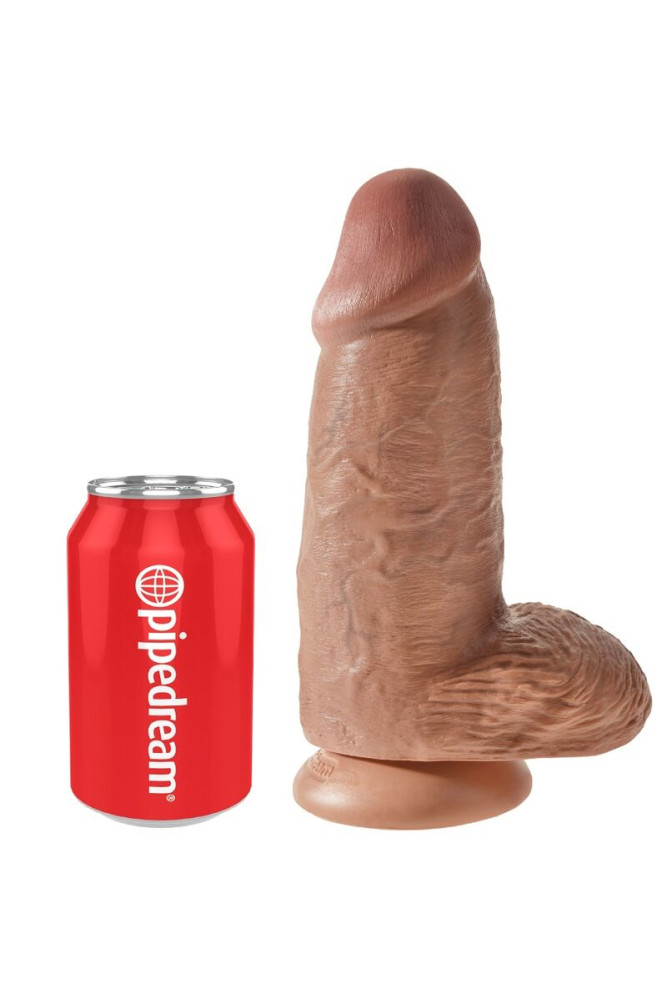 KING COCK - PENE REALISTICO CHUBBY 23 CM CARAMEL