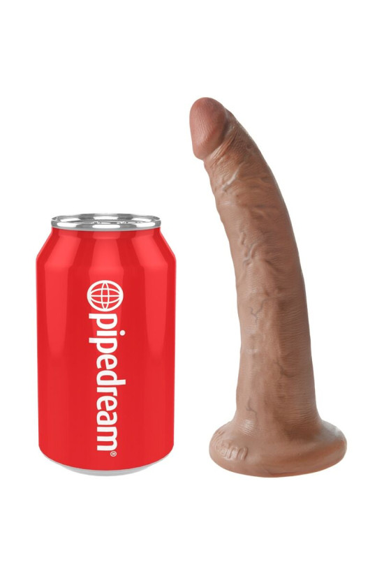 KING COCK - PENE REALISTICO 17.5 CM CARAMEL