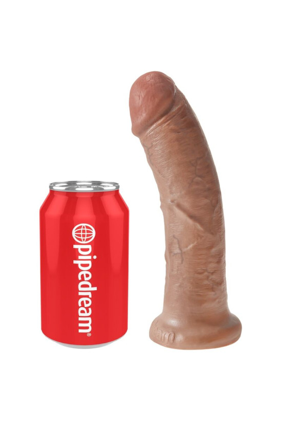 KING COCK - PENE REALISTICO 19.5 CM CARAMEL