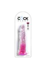 KING COCK - CLEAR PENE REALISTICO 19.7 CM ROSA
