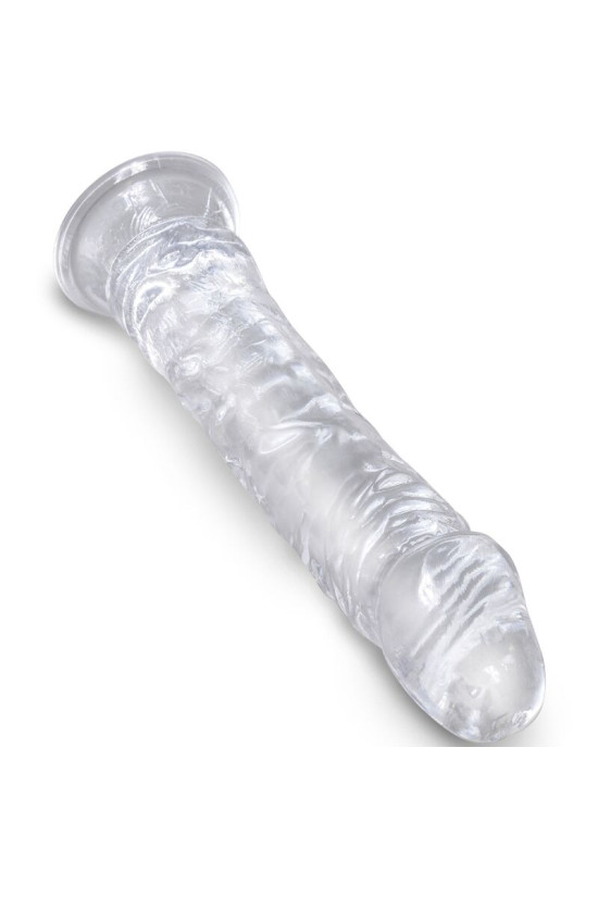 KING COCK - PENE REALISTICO CHIARO 19.7 CM TRASPARENTE