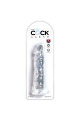 KING COCK - PENE REALISTICO CHIARO 19.7 CM TRASPARENTE