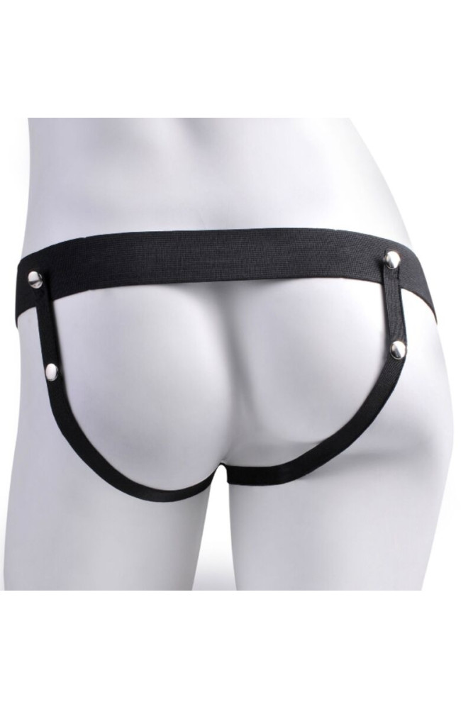 FETISH FANTASY SERIES - IMBRACATURA REGOLABILE PENE REALISTICO CON SFERE RICARICABILI E VIBRATORE 17