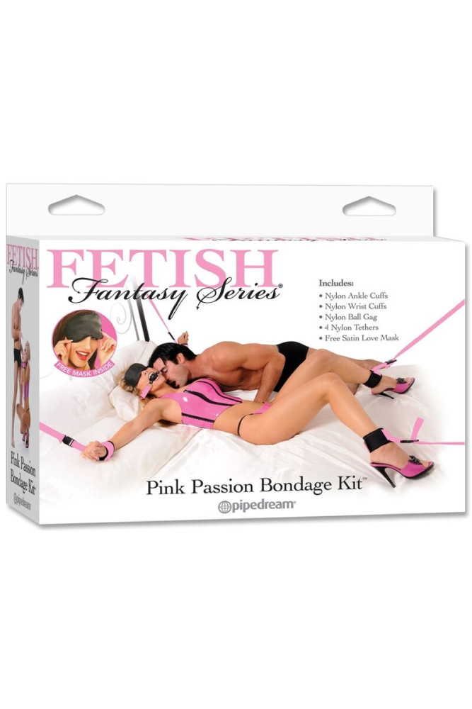 FETISH FANTASY SERIES - KIT BONDAGE ROSA
