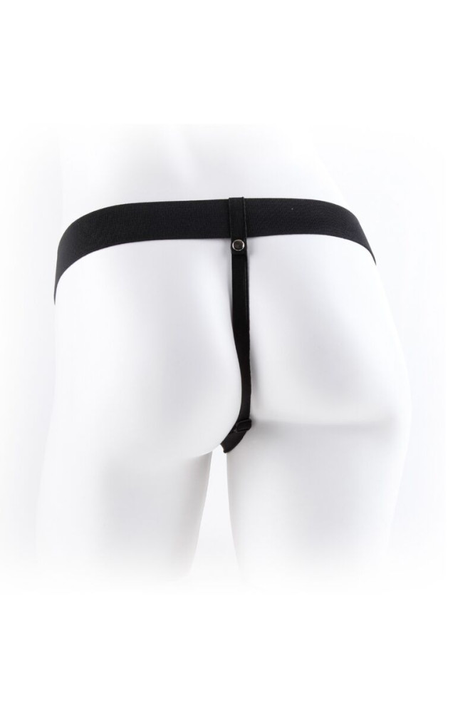 FETISH FANTASY SERIES - IMBRACATURA REGOLABILE PENE REALISTICO 28 CM