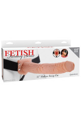 FETISH FANTASY SERIES - IMBRACATURA REGOLABILE PENE REALISTICO 28 CM