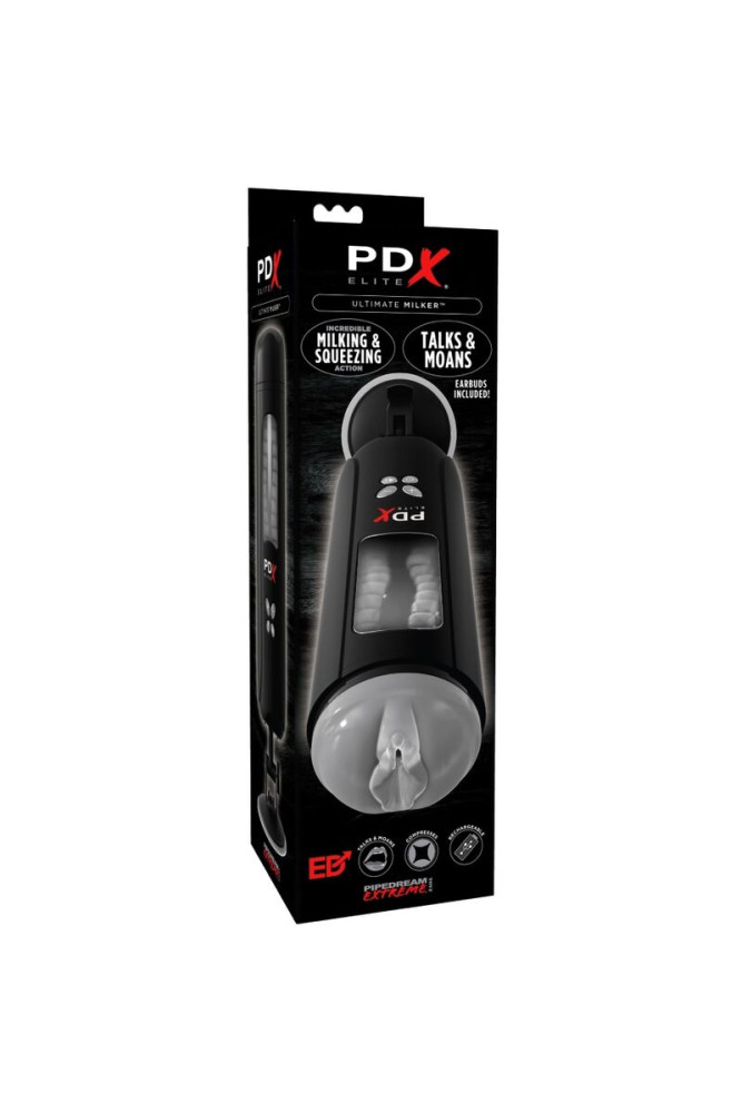 PDX ELITE - STROKER ULTIMATE MILKER CON VOCE