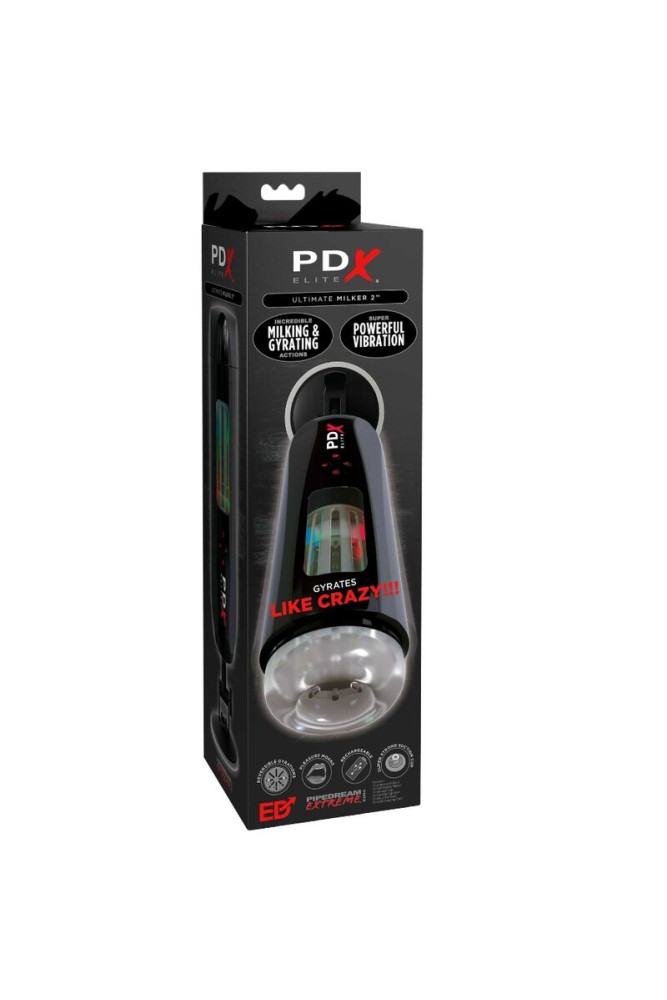 PDX ELITE - STROKER ULTIMATE MILKER 2 ROTANTE E VIBRATORE