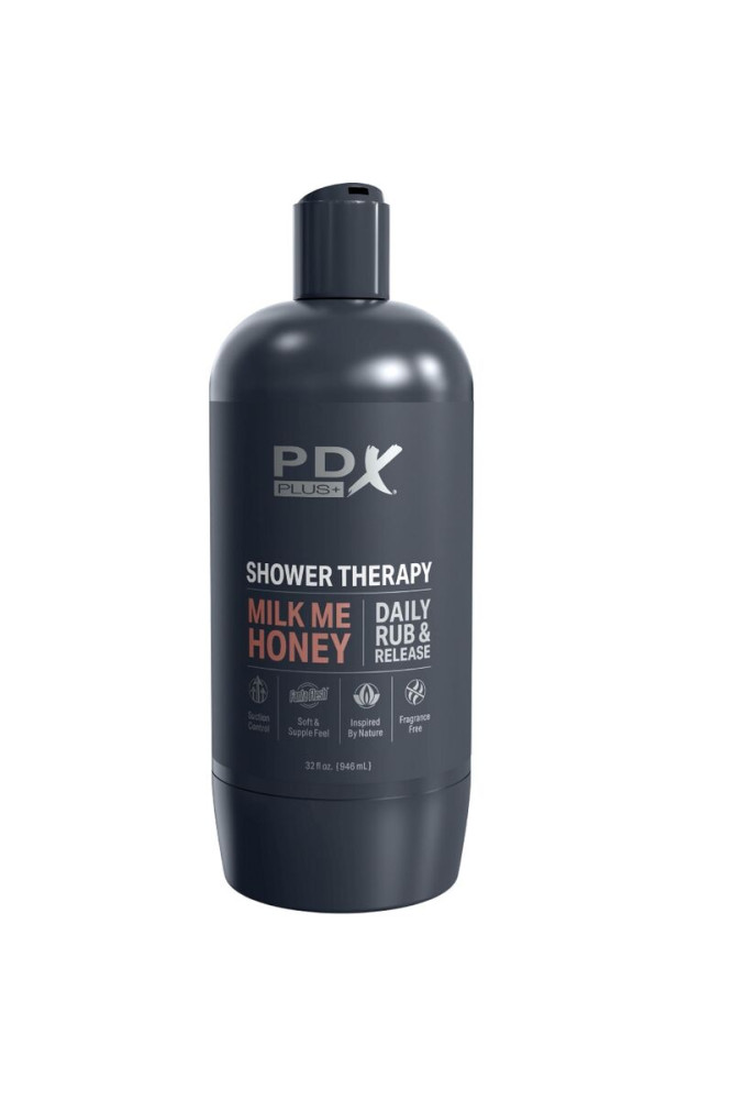 PDX PLUS - MASTURBATORE STROKER DESIGN DISCRETO DELLA BOTTIGLIA MILK ME HONEY CANDY SHAMPOO