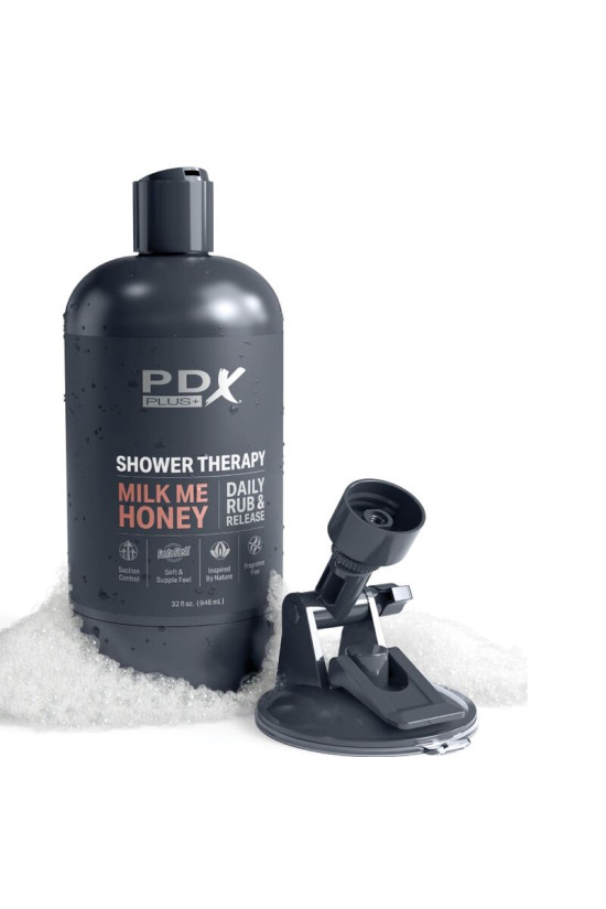 PDX PLUS - MASTURBATORE STROKER DESIGN DISCRETO DELLA BOTTIGLIA MILK ME HONEY CANDY SHAMPOO