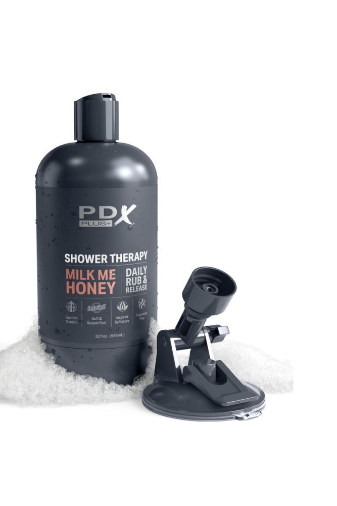 PDX PLUS - MASTURBATORE STROKER DESIGN DISCRETO DELLA BOTTIGLIA MILK ME HONEY CANDY SHAMPOO