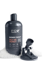 PDX PLUS - MASTURBATORE STROKER DESIGN DISCRETO DELLA BOTTIGLIA MILK ME HONEY CANDY SHAMPOO