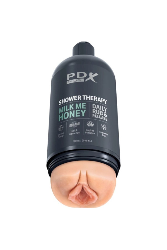 PDX PLUS - MASTURBATORE STROKER DESIGN DISCRETO DEL FLACONE DI SHAMPOO MILK ME HONEY