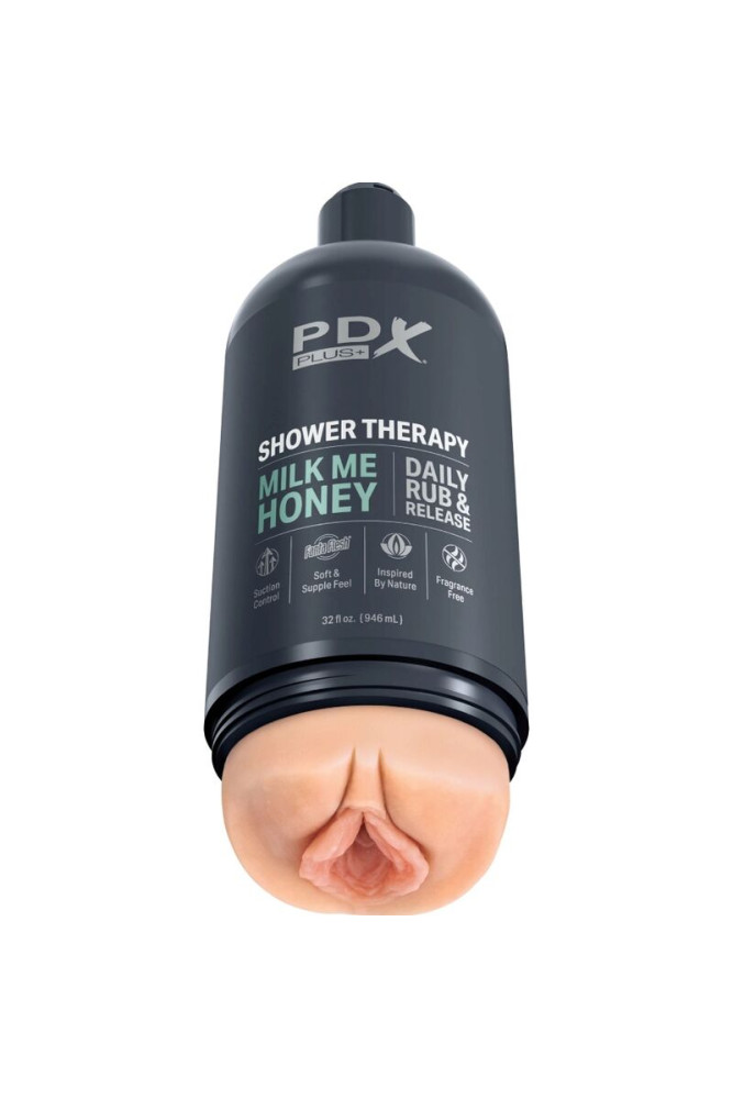 PDX PLUS - MASTURBATORE STROKER DESIGN DISCRETO DEL FLACONE DI SHAMPOO MILK ME HONEY