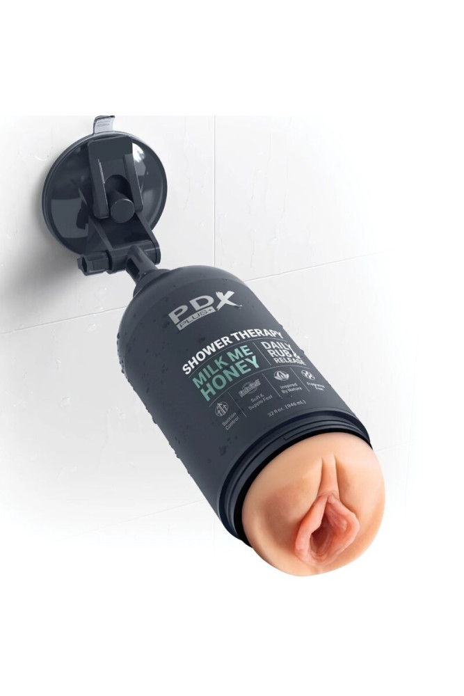 PDX PLUS - MASTURBATORE STROKER DESIGN DISCRETO DEL FLACONE DI SHAMPOO MILK ME HONEY