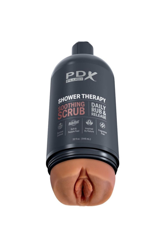 PDX PLUS - MASTURBATORE STROKER DESIGN DISCRETO DELLA BOTTIGLIA SCRUB LENITIVO SHAMPOO CANDY
