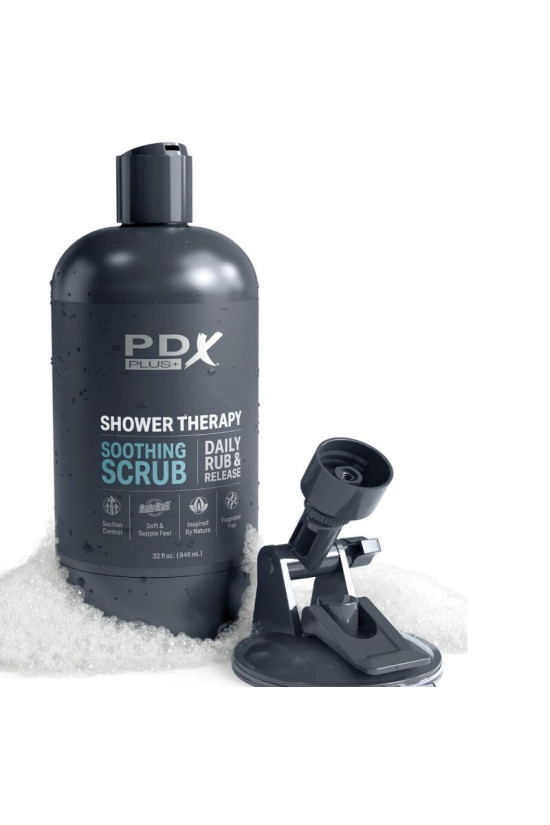 PDX PLUS - SHAMPOO SCRUB LENITIVO STROKER MASTURBATOR DAL DESIGN DISCRETO DELLA BOTTIGLIA