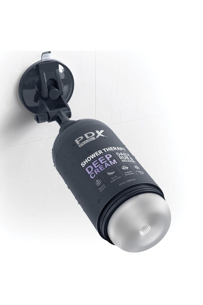 PDX PLUS - MASTURBATORE STROKER DESIGN DISCRETO IN BOTTIGLIA DI SHAMPOO CON CREMA PROFONDA
