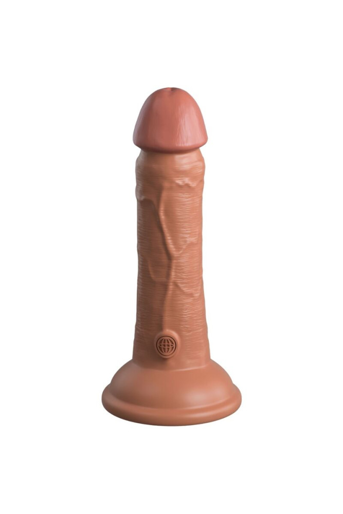 KING COCK - ELITE DILDO REALISTICO IN SILICONE 15.2 CM CARAMEL