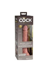 KING COCK - ELITE DILDO REALISTICO IN SILICONE 17.8 CM