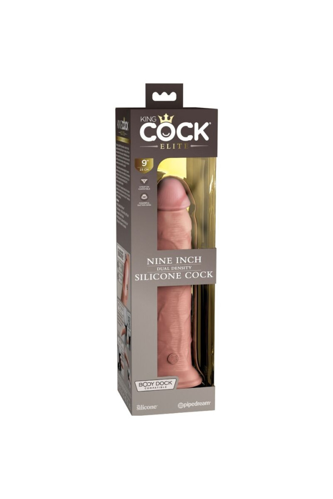 KING COCK - ELITE DILDO REALISTICO IN SILICONE 23 CM