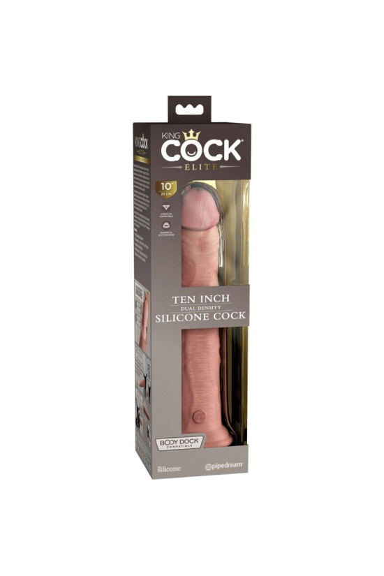 KING COCK - ELITE DILDO REALISTICO IN SILICONE 25.4 CM