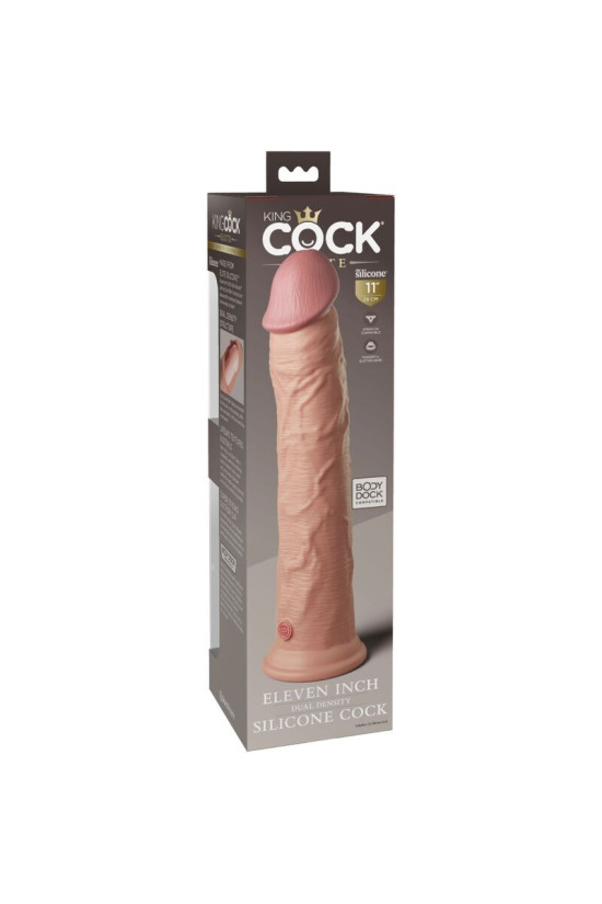 KING COCK - ELITE DILDO REALISTICO IN SILICONE 28 CM