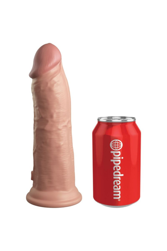 KING COCK - ELITE DILDO REALISTICO VIBRANTE E SILICONE 20.3 CM