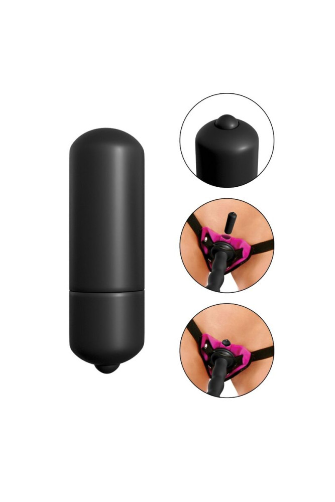 FETISH FANTASY SERIES - SET STRAP-ON VIBRANTE VIOLA.