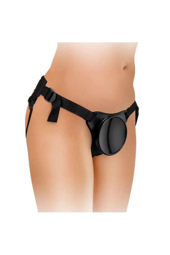 KING COCK - ELITE IMBRAGATURA REGOLABILE CON DILDO 15.2 CM PER PRINCIPIANTI