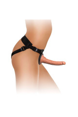 KING COCK - ELITE COMODA IMBRACATURA REGOLABILE CON DILDO 17.8 CM