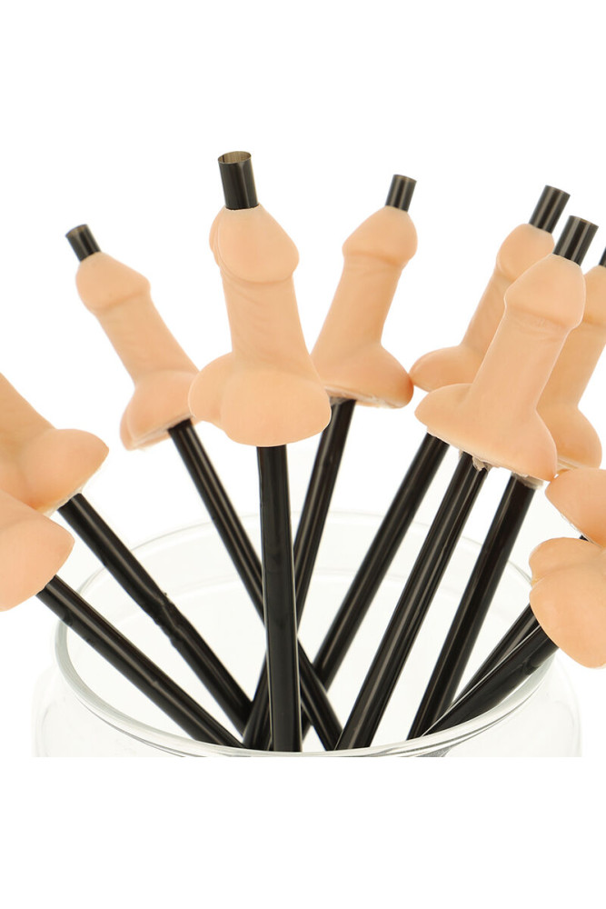 DIABLO PICANTE - SACCHETTO DA 10 CANNUCCE NATURALI PER PENE