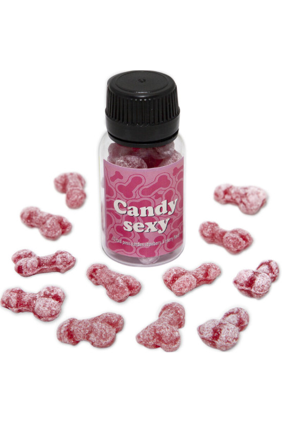 DIABLO PICANTE - CANDY SEXY BARATTOLO DA 12 GOMME AL GUSTO DI FRAGOLA E CILIEGIA