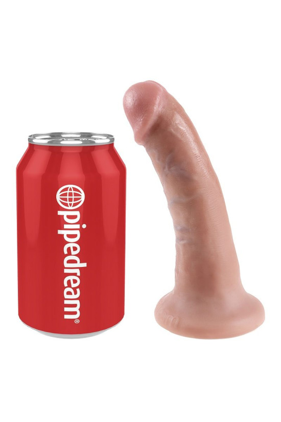 KING COCK - 6 DILDO FLESH 15.2 CM