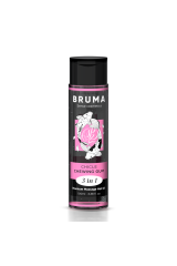 BRUMA - OLIO DA MASSAGGIO PREMIUM EFFETTO CALORE SAPORE GOMMA 3 IN 1 - 100 ML