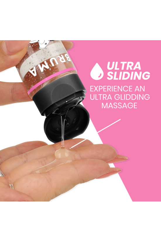 BRUMA - OLIO DA MASSAGGIO PREMIUM EFFETTO CALORE SAPORE GOMMA 3 IN 1 - 100 ML