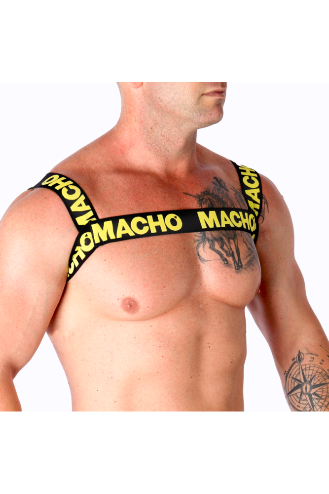 MACHO - DOPPIO CABLAGGIO GIALLO