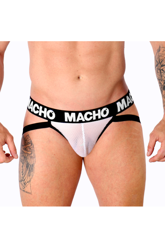 MACHO - MX26X1 JOCK GRID BIANCO S