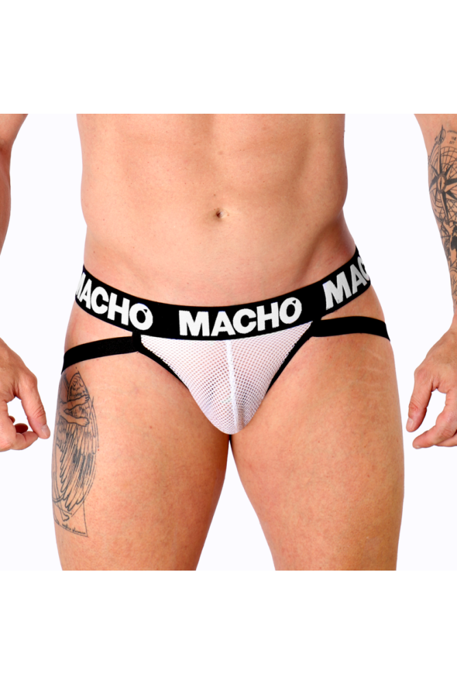 MACHO - MX26X1 JOCK GRID BIANCO S