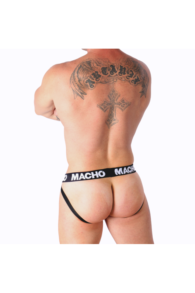 MACHO - MX26X1 JOCK GRID BIANCO M