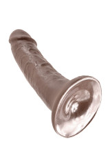 KING COCK - CAZZO MARRONE DA 6" 15