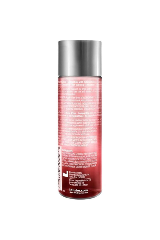 ID SENSATION - LUBRIFICANTE A BASE ACQUA CON EFFETTO CALORE 250 ML