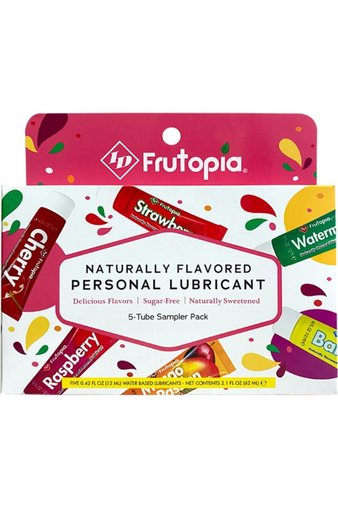 ID FRUTOPIA - LUBRIFICANTI ASSORTITI 5 CONFEZIONE DA 12 ML