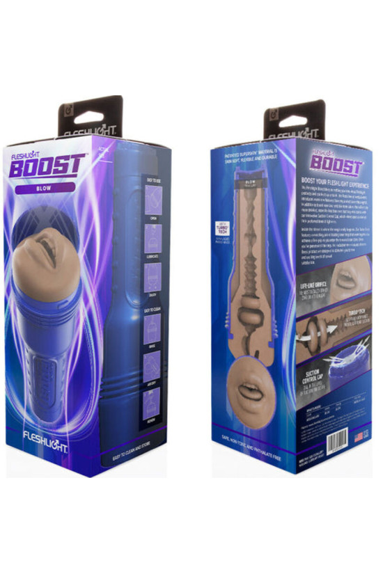 FLESHLIGHT BOOST - MASTURBADOR BLOW MD FLESH BOCCA RP